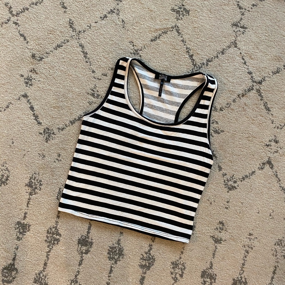 Striped Crop Top
